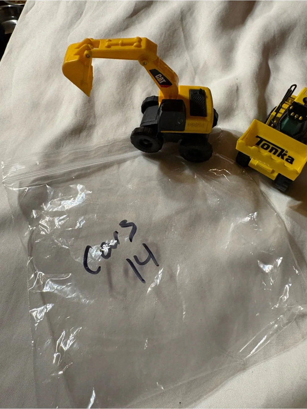 Kids Construction Toy Accessories - Yellow and Red Set